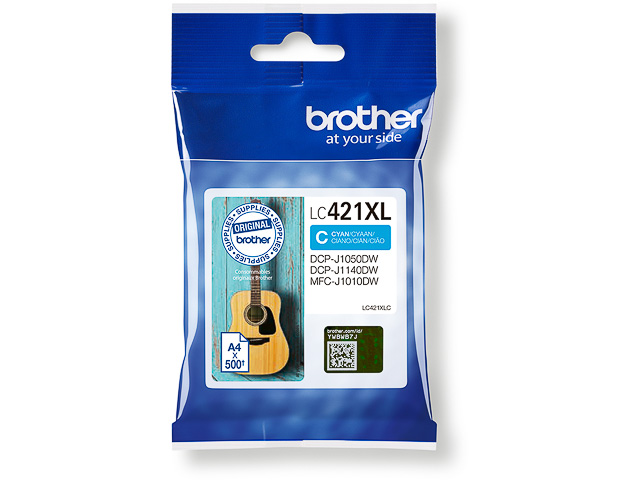 Tinte  LC421XLC Brother MFCJ1010DW Cartridge cyan