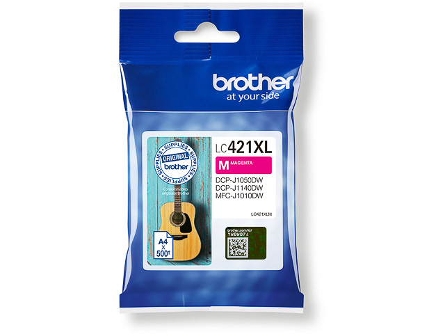 Tinte  LC421XLM Brother MFCJ1010DW Cartridge magenta