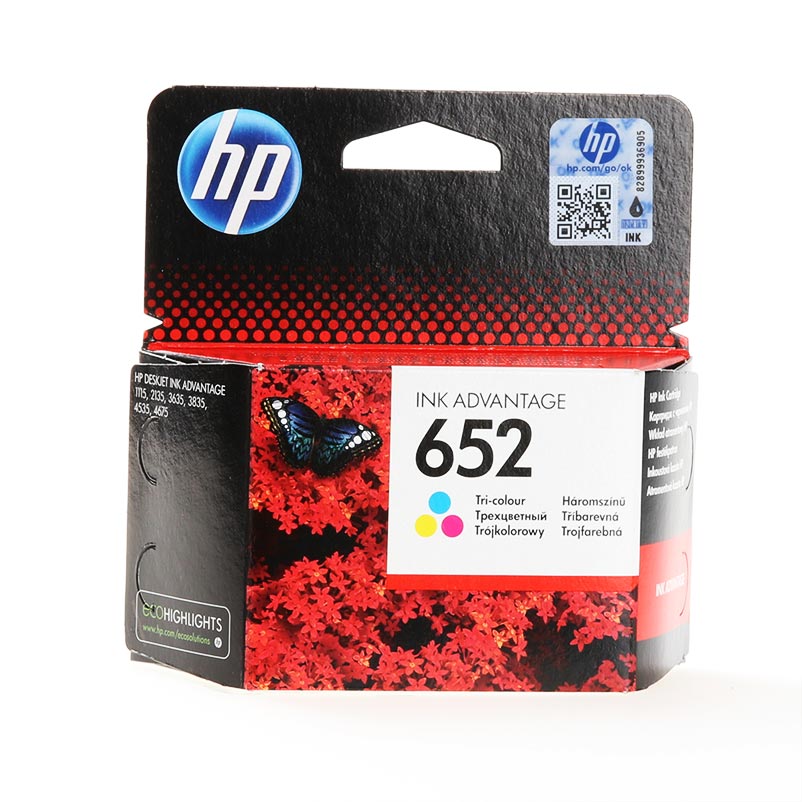 Tinte F6v24AE HP DJ Advantage 2135  tricolor