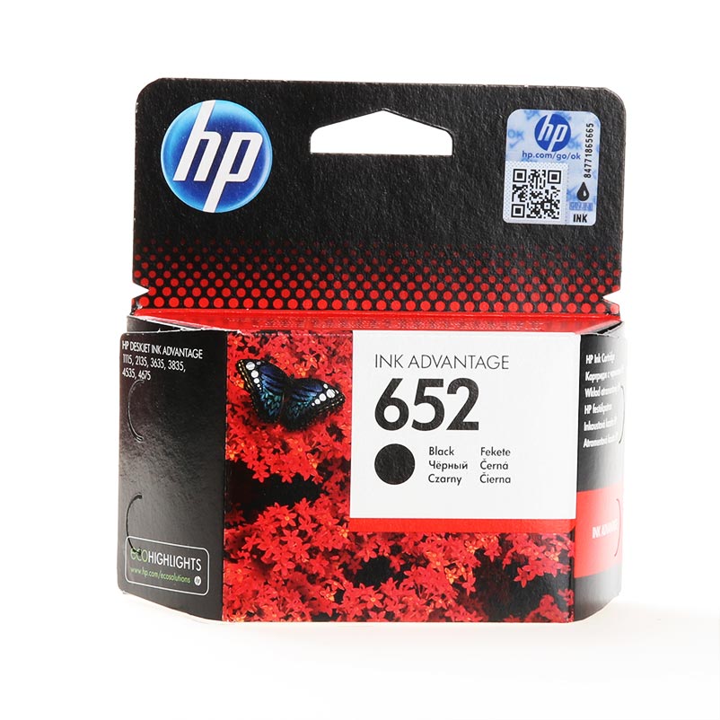 Tinte F6v25AE HP DJ Advantage 2135  black