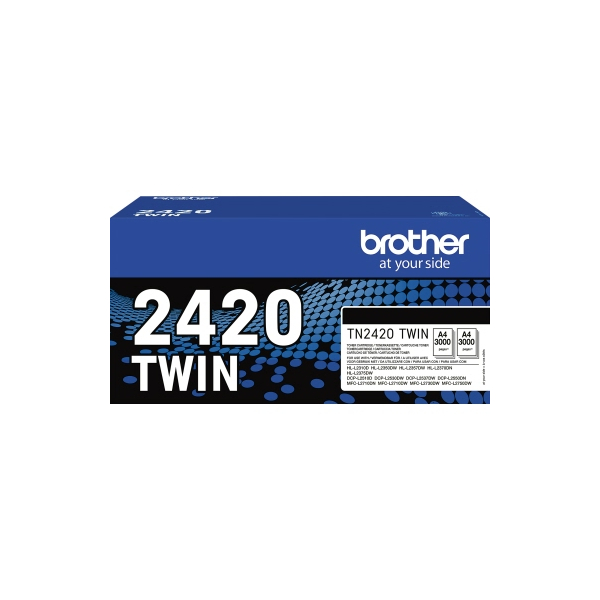 Toner TN2420TWIN  Brother HL L 2310D  black HC (2)