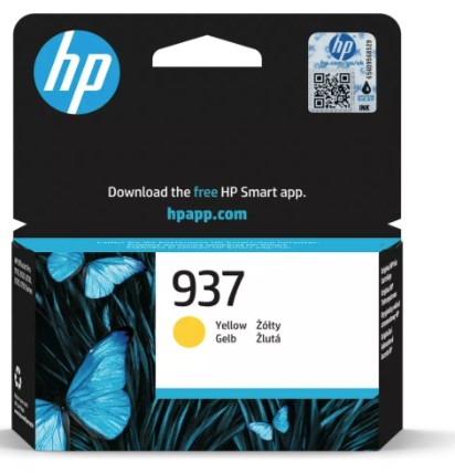 Tinte HP 937e OfficeJet Pro 9100/ 9110/ 9120 yellow